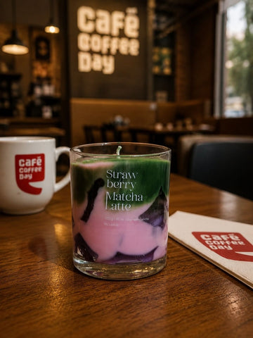 STRAWBERRY MATCHA LATTE
